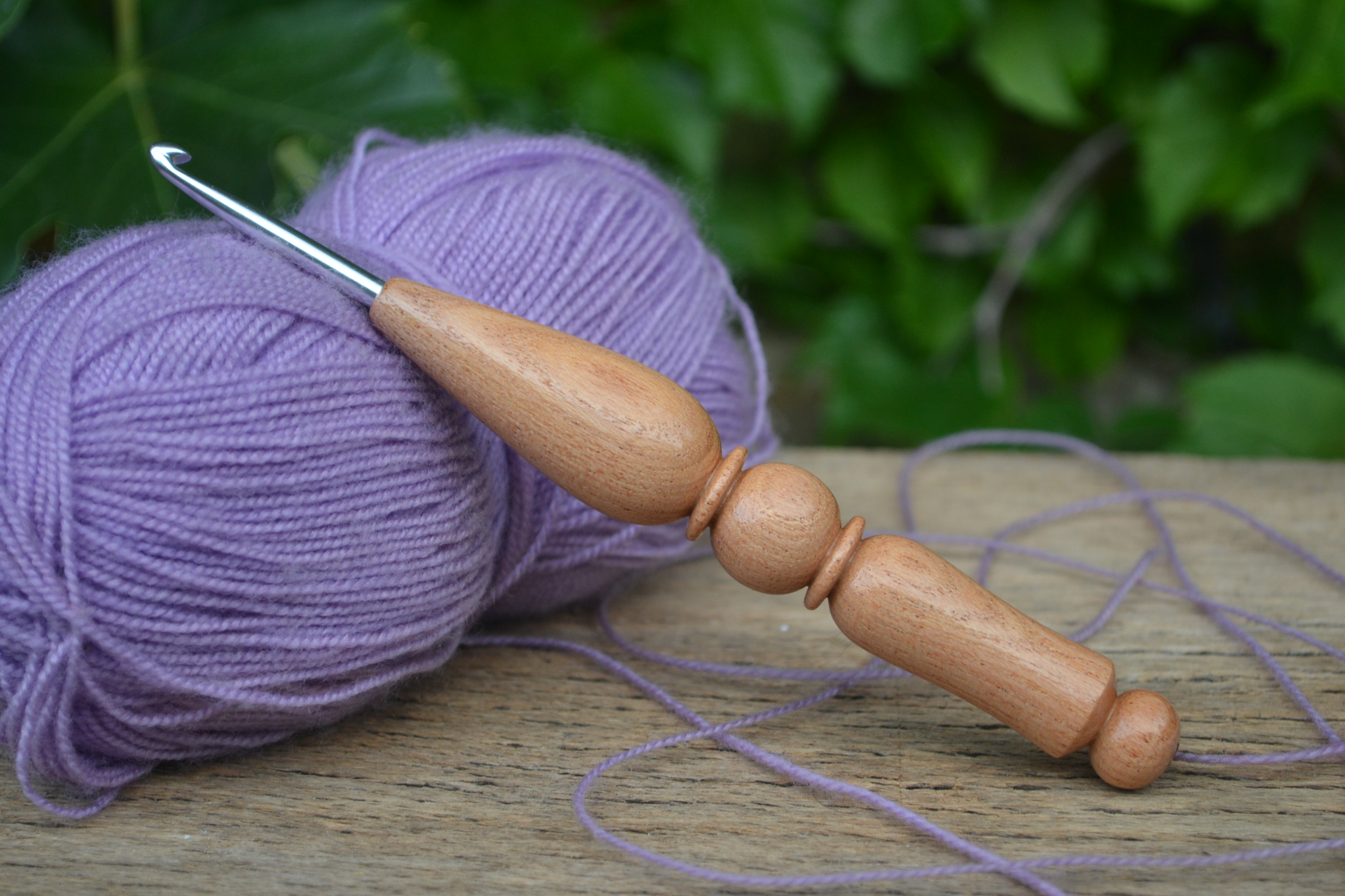 Honey Locust, crochet hook