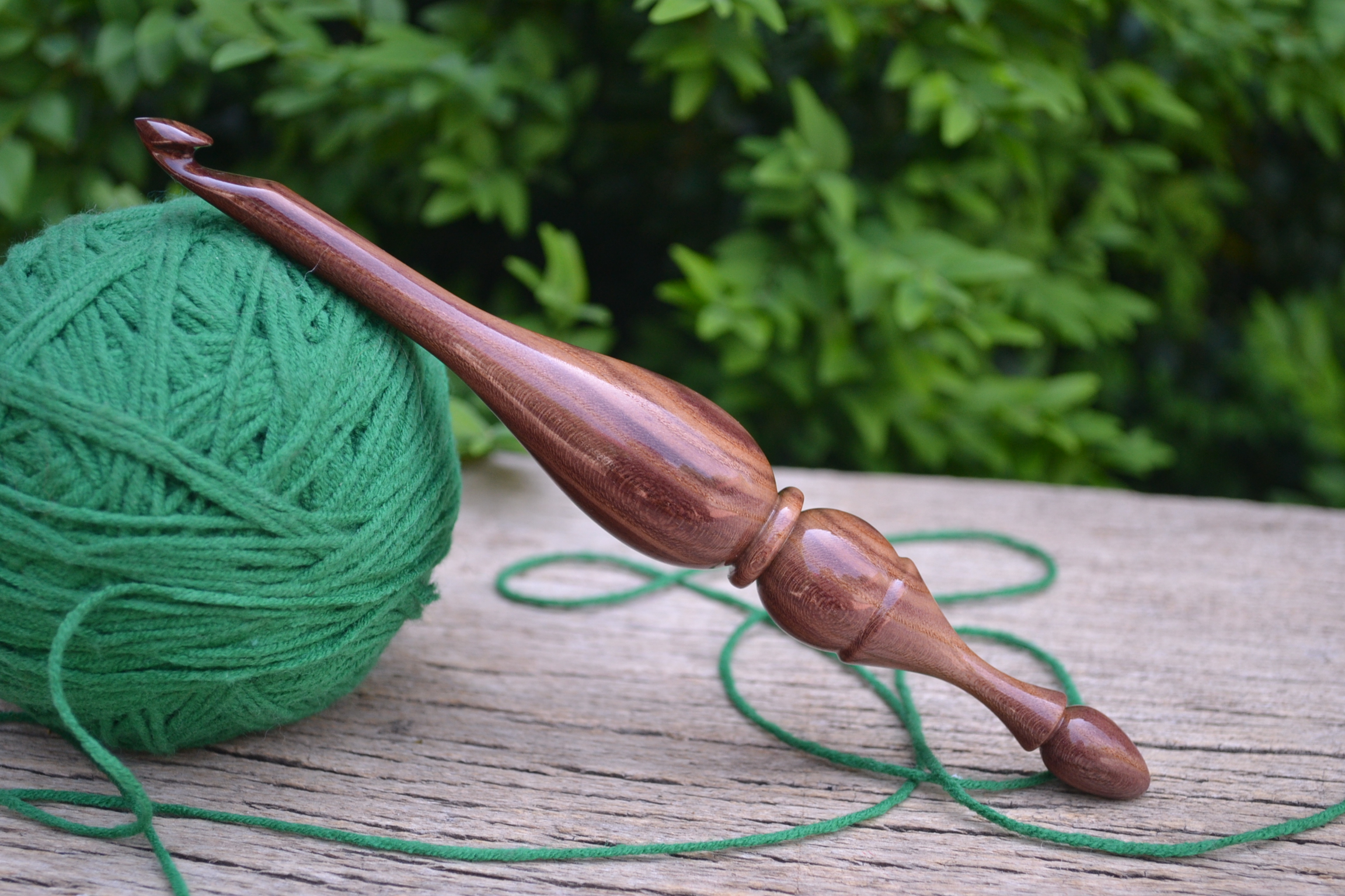 ark Apricot wood Crochet Hook