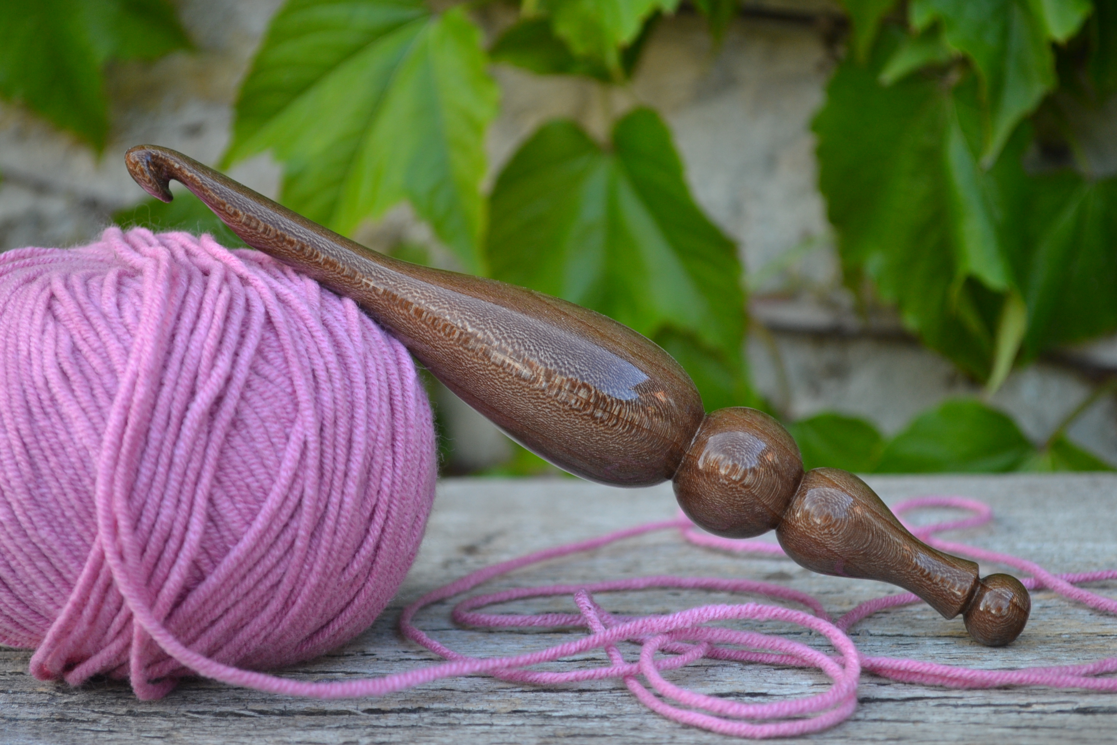 Handmade Wooden Crochet hook