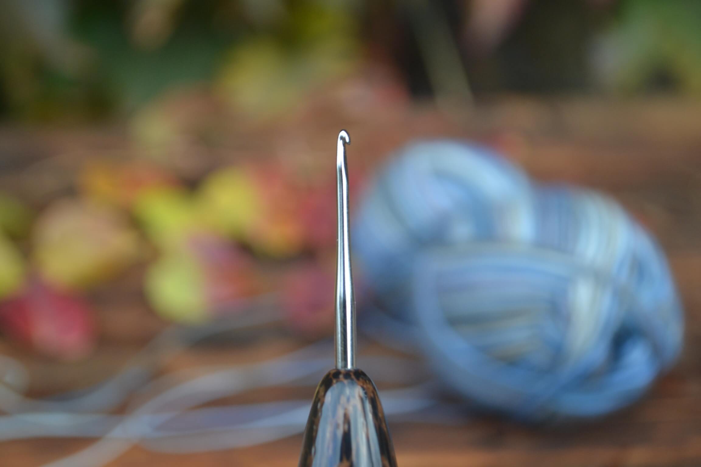 1.75 mm Clover Amour Steel, Black Palm, Chaotic blocks mosaic Ergonomic Crochet Hook 23 mm 16.5 cm #1455-5145 - Image 6