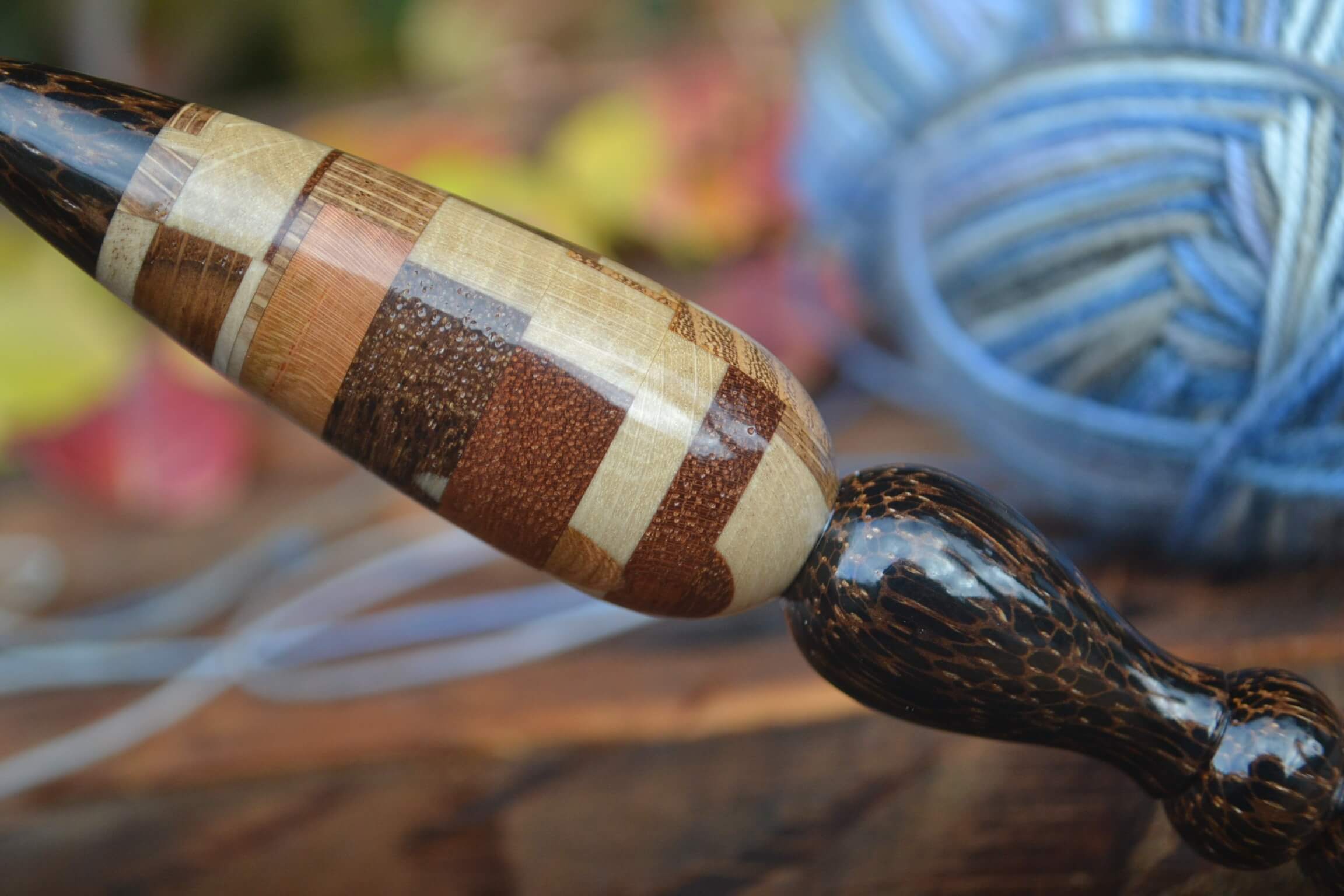 1.75 mm Clover Amour Steel, Black Palm, Chaotic blocks mosaic Ergonomic Crochet Hook 23 mm 16.5 cm #1455-5145 - Image 10